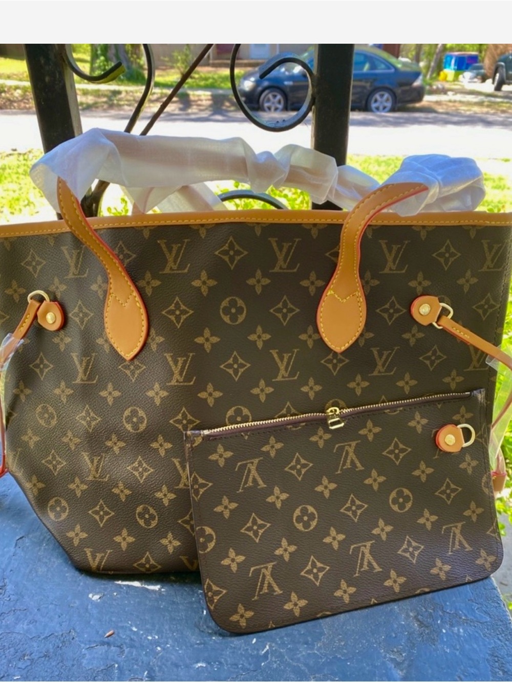 GREAT DEAL ❤️ Not Authentic NWT Louis Vuitton Monogram Women’s Tote Bag in Brown